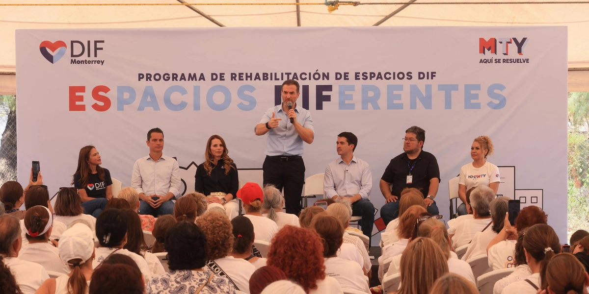 Arranca Monterrey rehabilitación de 31 espacios DIF