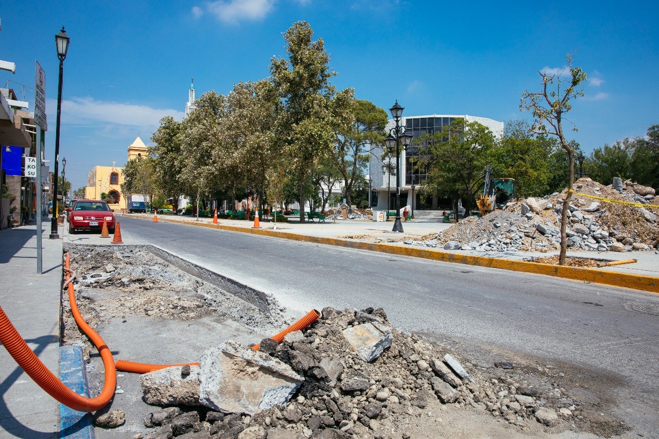 Aplican cierre parcial en calles del centro de Guadalupe