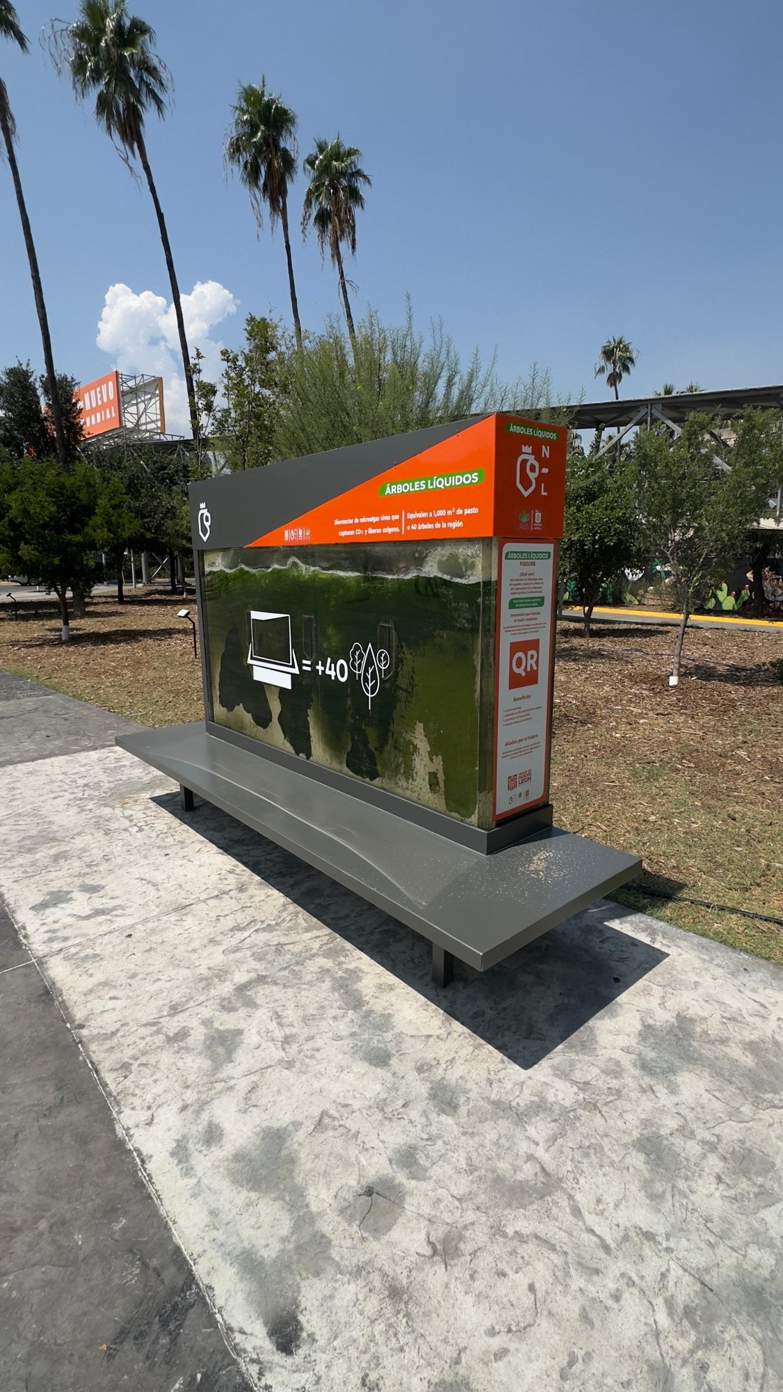 Árboles líquidos: el futuro ya está en Nuevo León